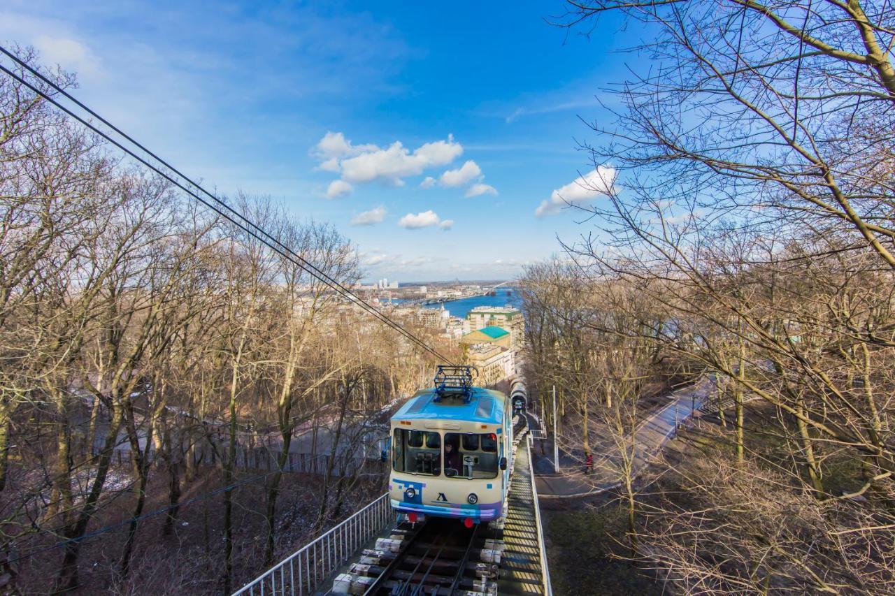 Роскошная Двухуровневая Квартира, Ул. Михайловская Kyiv Exterior photo
